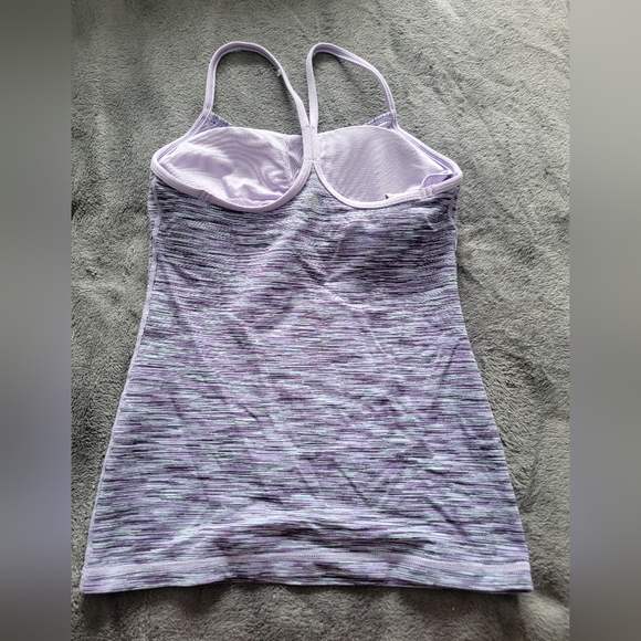 Lululemon tank top with built in bra. Size medium. - Picture 3 of 4